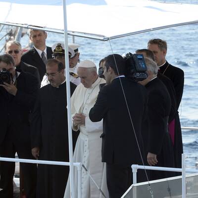 Papst besucht Flüchtlingsinsel Lampedusa