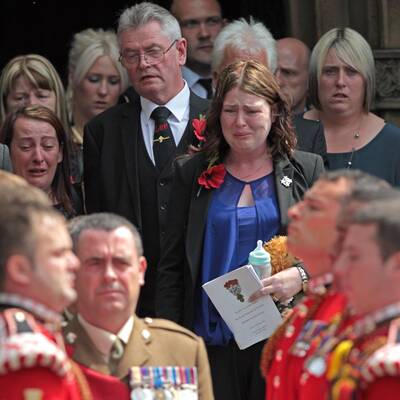 Abschied von Soldat Lee Rigby