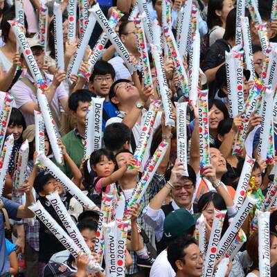 Riesenfreude in Japan über Tokio 2020