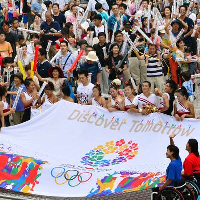 Riesenfreude in Japan über Tokio 2020