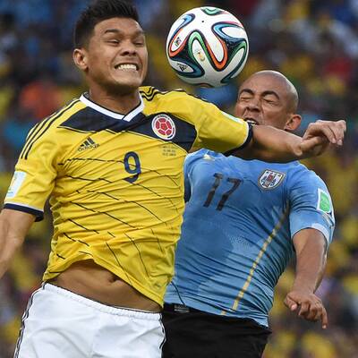 Bilder zu Kolumbien gegen Uruguay