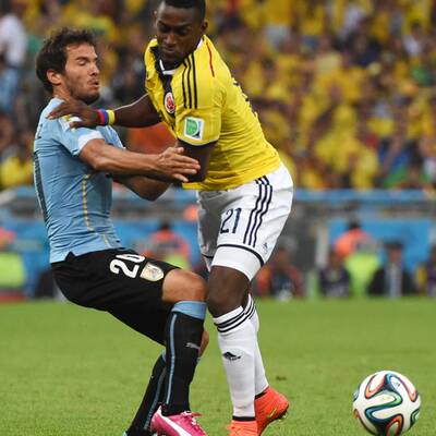 Bilder zu Kolumbien gegen Uruguay
