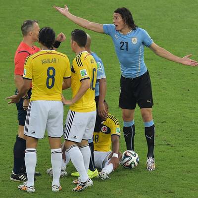 Bilder zu Kolumbien gegen Uruguay