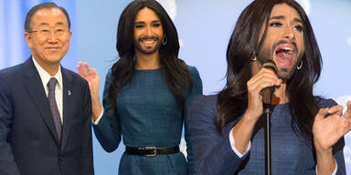 Conchita Wurst trifft Ban Ki-moon