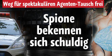 Spione bekennen sich schuldig