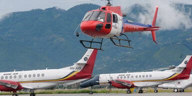 Flugzeug in Nepal abgestürzt