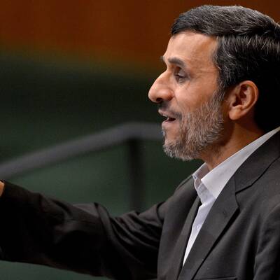 Die Vertreter der USA und Israels boykottierten die Rede Ahmadinejads