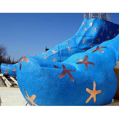 Bregenz: Aufbau für Verdis 