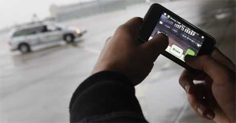 Auto wird von iPhone gesteuert