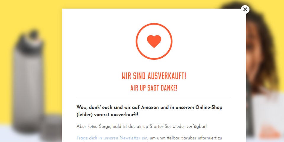 Trinkflasche verwandelt Wasser in Bier