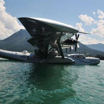 Flugzeuge und Promis am Wolfgangsee