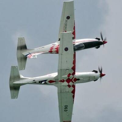 Flugzeuge und Promis am Wolfgangsee