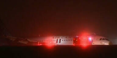 Airbus A320 legt Pannen-Landung hin