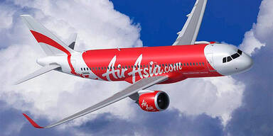 Airbus im AirAsia-Design