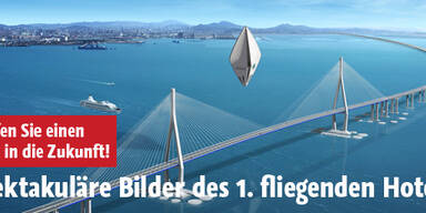 Das erste fliegende Hotel der Welt