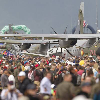 Flug-Spektakel in Zeltweg