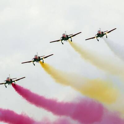 Flug-Spektakel in Zeltweg