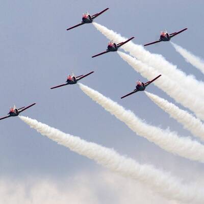 Flug-Spektakel in Zeltweg