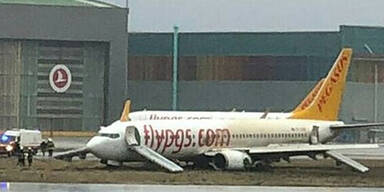 Schon einmal Flugzeug-Unfall am Airport