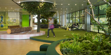 Amsterdams Flughafen hat jetzt einen Park