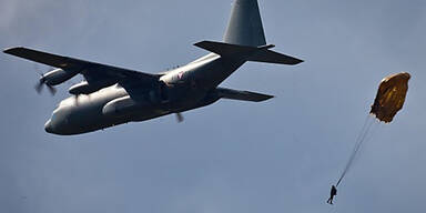 Fallschirmspringer außer Lebensgefahr