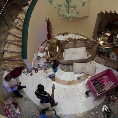 Rebellen erobern Aishas Luxus-Haus in Tripolis