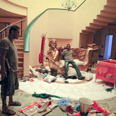 Rebellen erobern Aishas Luxus-Haus in Tripolis