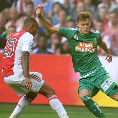 Ajax Amsterdam gegen Rapid Wien