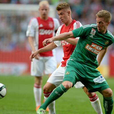 Ajax Amsterdam gegen Rapid Wien