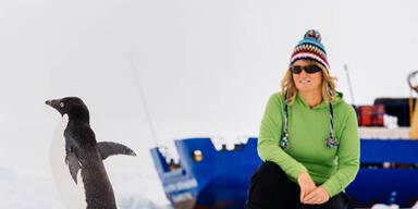 Gute Laune auf Antarktis-Schiff