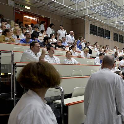 Wiener Spitalsärzte streikten - Chaos am AKH blieb aus.