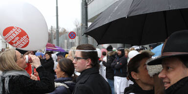 AKH-Ärzte gingen auf die Straße