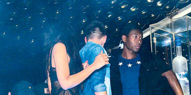 David Alaba tanzte im Club Couture ab