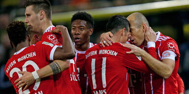 Alaba-Tor bei Bayern-Gala gegen Dortmund