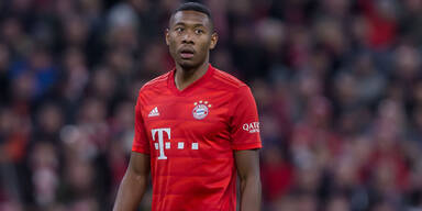David Alaba bei Bayern Muenchen