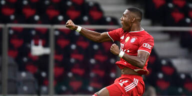 David Alaba jubelt