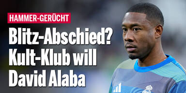Blitz-Abschied? Kult-Klub will David Alaba