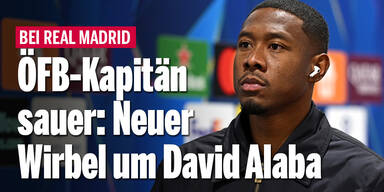 ÖFB-Kapitän sauer: Neuer Wirbel um David Alaba bei Real Madrid