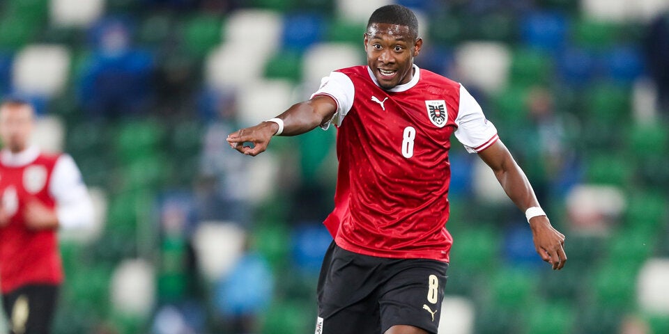 Alaba zeigte gegen Nordirland eine starke Partie