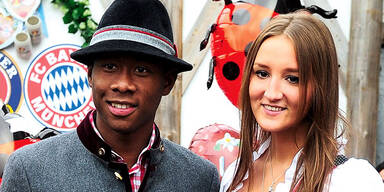 David Alaba; Katja Butylina