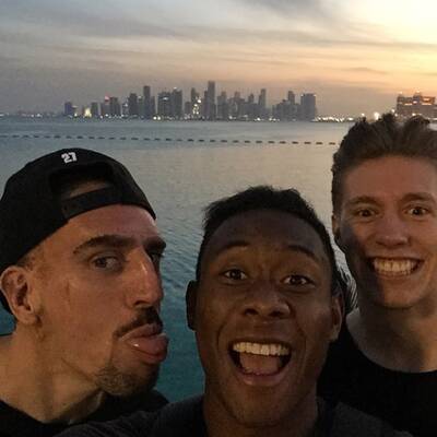 David Alaba: Seine besten Selfies