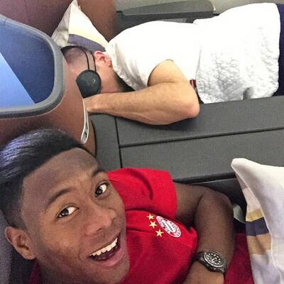David Alaba: Seine besten Selfies