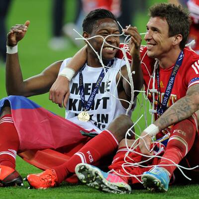 So jubelte David Alaba