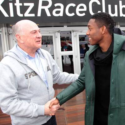 Alaba besuchte Super G in Kitzbühel