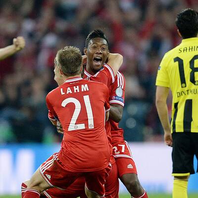 So jubelte David Alaba