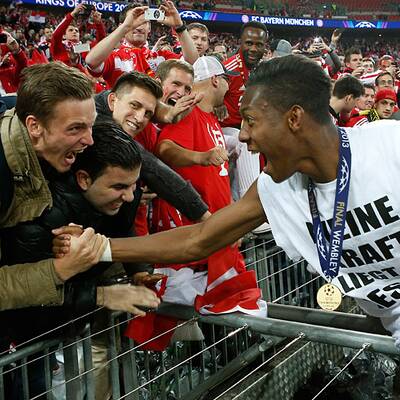 So jubelte David Alaba