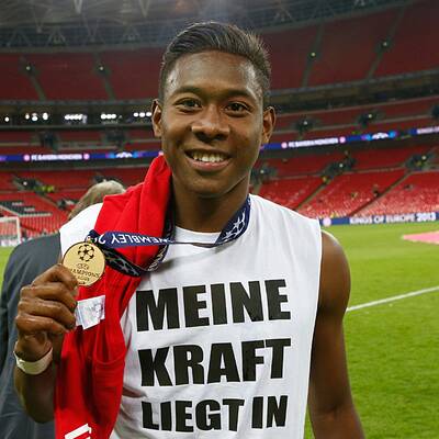 So jubelte David Alaba
