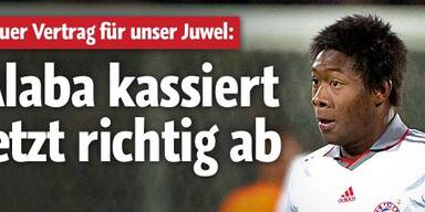 Jetzt kassiert Alaba so richtig ab