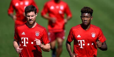 David Alaba Xavi Alonso