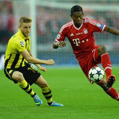  Bayern gegen Dortmund. Das Finale der Champions League in Wembley.